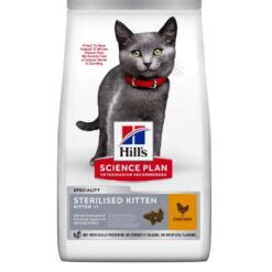 Hill's Science Plan Croquettes pour Chaton Stérilisé au Poulet 1.5kg