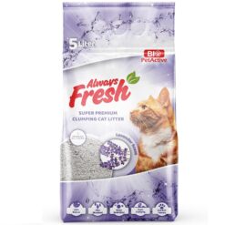Litière agglomérante, parfumé et ultra-absorbante 5L ET 10L Always Fresh (parfum : Lavande | Baby powder | Savon de marseille)