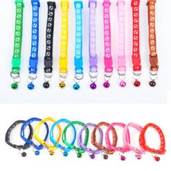 Collier réglable avec cloche pour chat