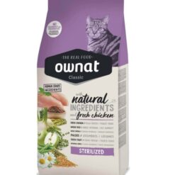 OWNAT Classic Sterilized pour chat adulte stérilisé (1.5kg | 4kg | 15kg)