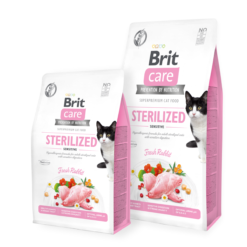 Brit Care Cat Grain-Free Sterilisé Sensitive 2kg | 7kg