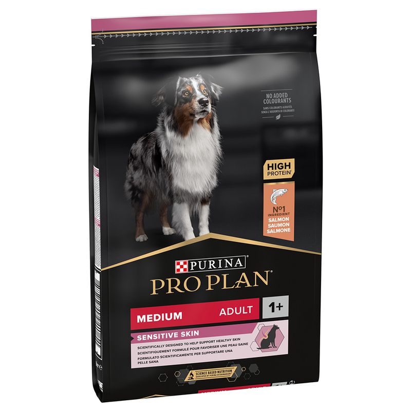 Pro Plan Medium adult sensitive skin Salamon 14kg – Image 2