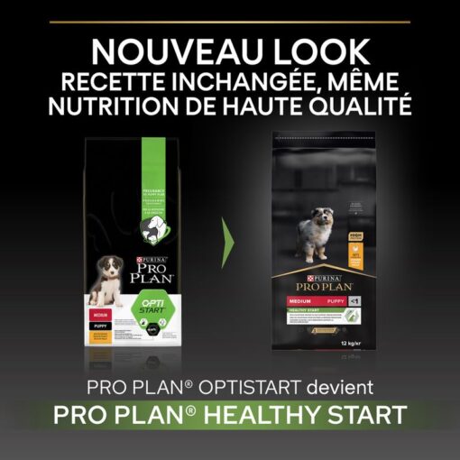 Pro Plan Medium Puppy Healthy Start pour chien 12kg – Image 9