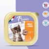 Plaisir Barquette pour Chaton 100g de pâté au poulet