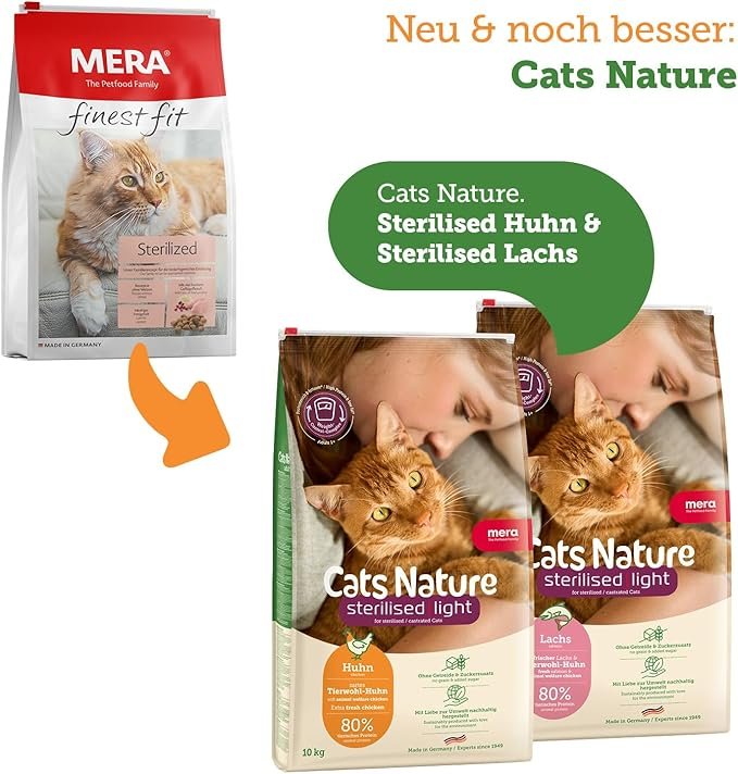 Mera Chat adulte stérilisé poulet (2kg | 10kg) – Image 2