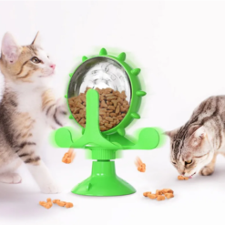 Distributeur de croquettes : jouet interactif et amusant