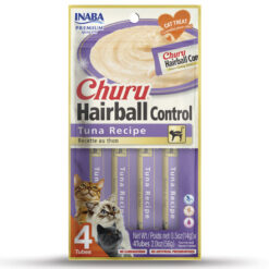 CHURU friandises en purée Hairball Thon Ou Poulet