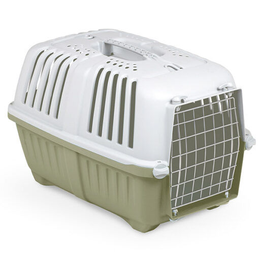 Caisse de transport pour chat et petit chien (Rouge) – Image 3