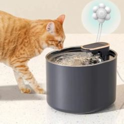 Fontaine d'eau électrique très silencieuse et élegante (pour chien et chat)