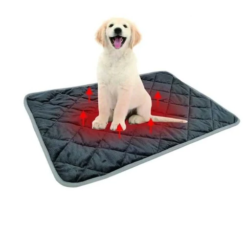 Tapis Auto Chauffant pour Chats et Chiens M (88x58cm) ou L (115 X 72 CM)