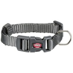 Collier Premium Medium et Large Gris pour chien de taille grande ou medium Trixie