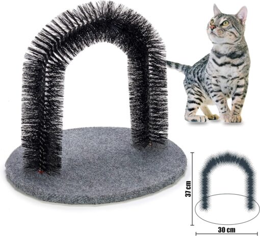 Griffoir pour Chat MASCOW: toilettage, massage et jeu – Image 2