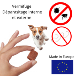 Anti-puce et Vermifuge pour Chiens (2kg à 60kg)