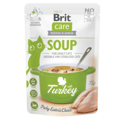 Brit Care Cat Soup Turkey (soupe à la dinde pour chat) 75g