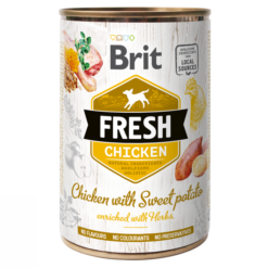 Brit Fresh Chicken with Sweet Potato (Poulet, Patate) 400 g
