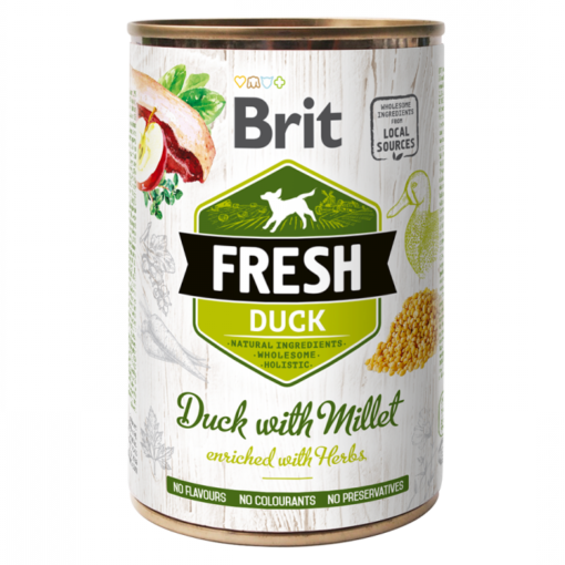 Brit Fresh Duck with Millet (Canard, Millet) 400 g