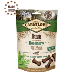 Carnilove Dog Snack Duck enriched with Rosemary (Canard) 200g