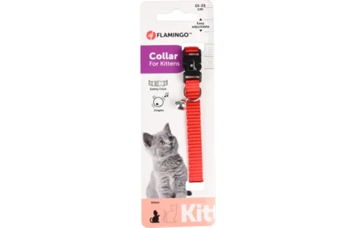 Flamingo Collier Chaton Ziggi Rouge – Image 2