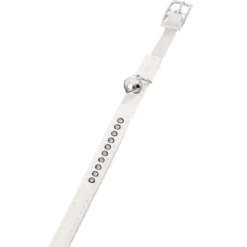 Flamingo Collier Chat avec Strass Blanc