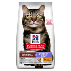 Hill's Science Plan Croquettes Feline Hairball And Perfect Coat - 1.5kg | 7kg