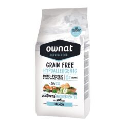 Ownat Grain Free Hypoallergenic Saumon 12kg