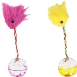 Jouet Pour Chat: Boule avec Plume