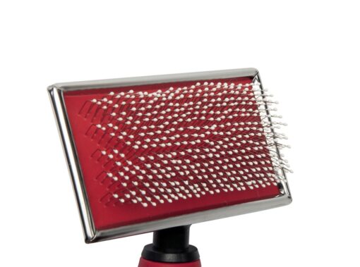 Camon Brosse de lissage avec picots en acier inoxydable 12cmx8cm – Image 2