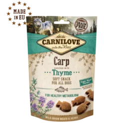 Carnilove Dog Snack Carp enriched with Thyme (Carpe) 200g