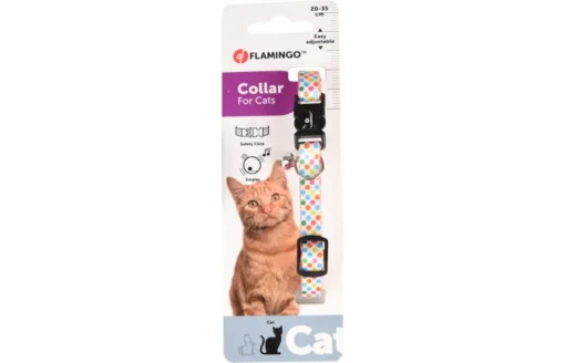Flamingo Collier Chat Arya Mélange 20-35cm – Image 2