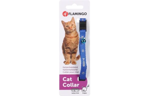 Flamingo Collier Chat Ziggi Bleu – Image 3