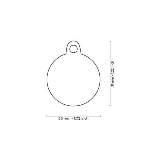 Médaille Charms "I'm The King" Petite – Image 2
