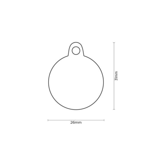 Médaille Charms "The Queen" Petite – Image 2