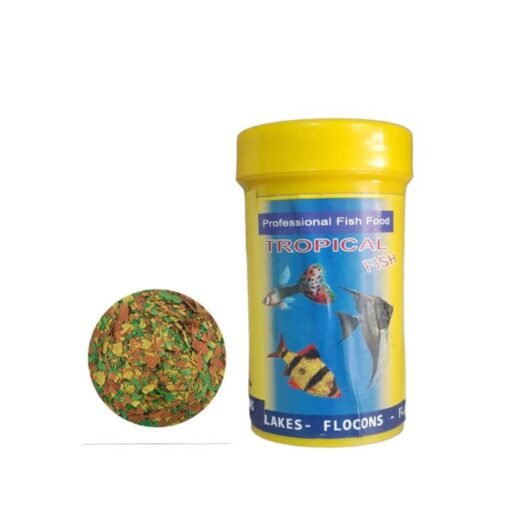 Nourriture Pour Poissons TROPICAL ICHTIO-VIT 5L - Flocons Multi-ingrédients Pour Poissons Omnivores - Riche En Vitamines