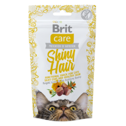 Brit Care Cat Snack Shiny Hair (Saumon) 50g