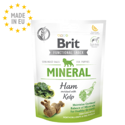 Brit Care Dog Functional Snack Mineral Ham for Puppies (Jambon) 150g
