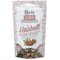 Brit Care Cat Snack HairBall (Canard) 50g