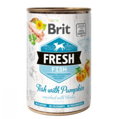 Brit Paté Fish with Pumpkin (Poisson ) 400g
