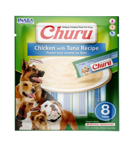 Churu Chicken with Cheese | Salmon | Tuna (8 tubes) – Image 3