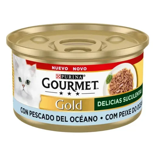 Purina Gourmet Gold Délices Succulents au Poisson de mer 85gr