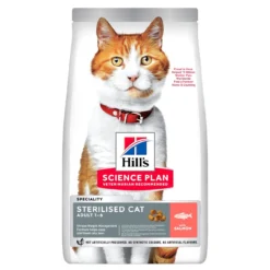 Hill’s Science Plan Croquettes Pour Chat Stérilisé Au Saumon (1.5kg | 3kg | 10kg)