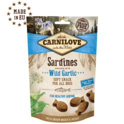 Carnilove Dog Snack Sardines enriched with Wild garlic (Sardine) 200g