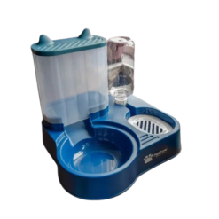 Mangeoire automatique pour animaux Alimentation et Eau (Bleu | Jaune | Rose)