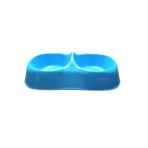 MAYA bol double en plastique pour chats et chiens Taille S, M et L