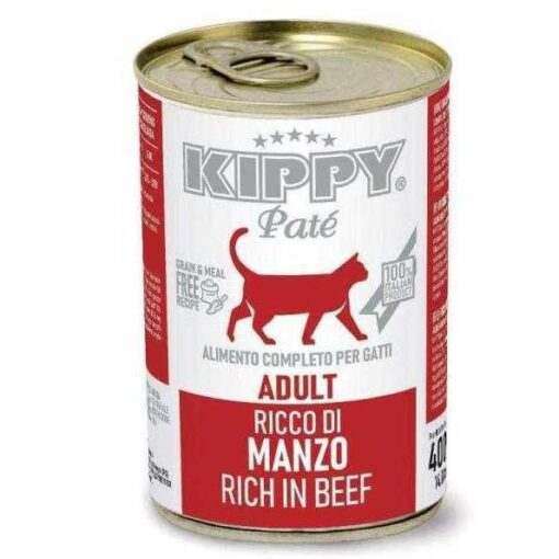 Kippy Paté Chat Adulte Boeuf 400g