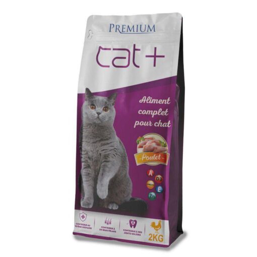 Cat Plus Croquettes Poulet 2kg