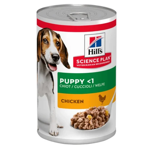 Hill’s Science Plan Aliment pour chiot au poulet 370g