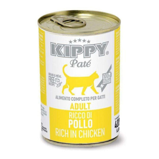 KIPPY Pâtée Humide Pour Chats Adultes Au Poulet 400gr