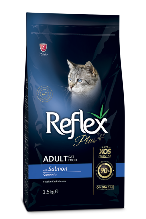 Reflex Plus Salmon Adult Cat Food 1.5kg | 15kg