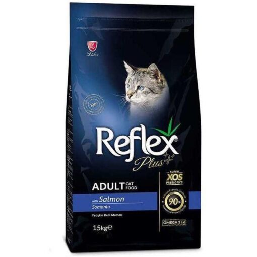 Reflex Plus Salmon Adult Cat Food 1.5kg | 15kg – Image 3