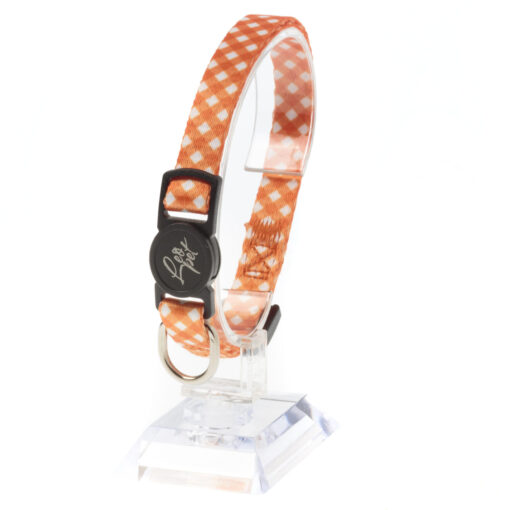 Leo Pet Collier Chat Grille 20-35cm (Bleu ou Orange) – Image 4